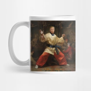 Trump as Shaolin monk - Tshirt Design Mug